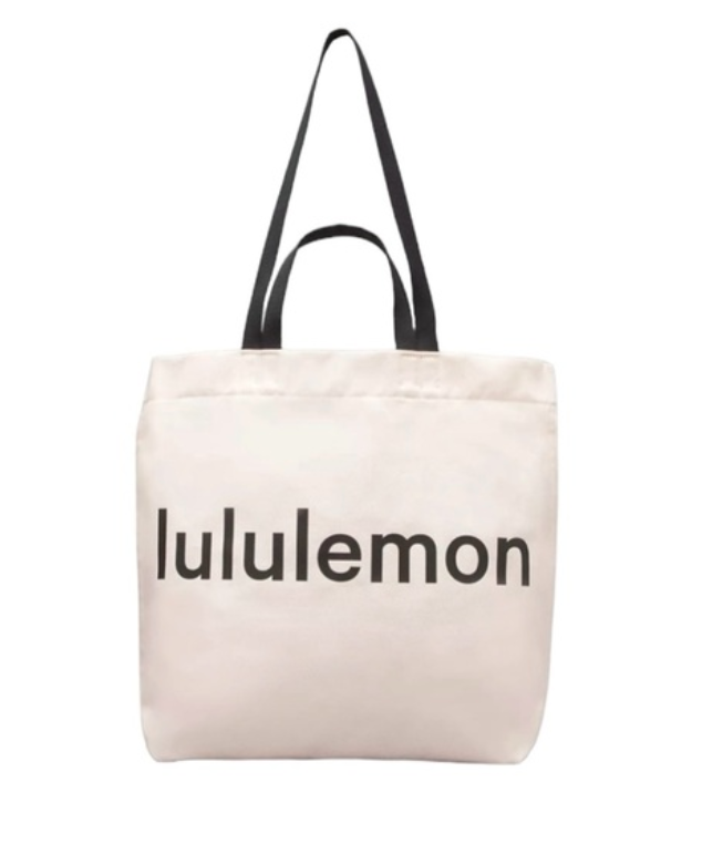 Lululemon Double-Handle Canvas Tote Bag 17L